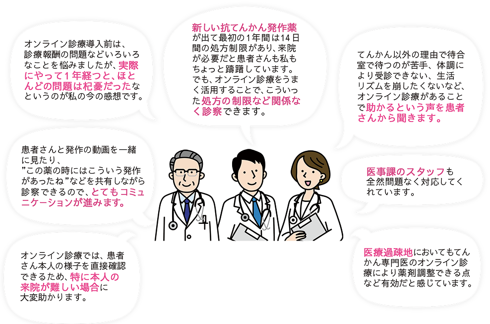 ご利用医師の声