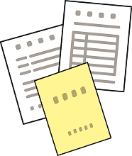 医療証や手紙など