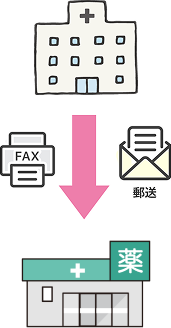 薬局に届く場合