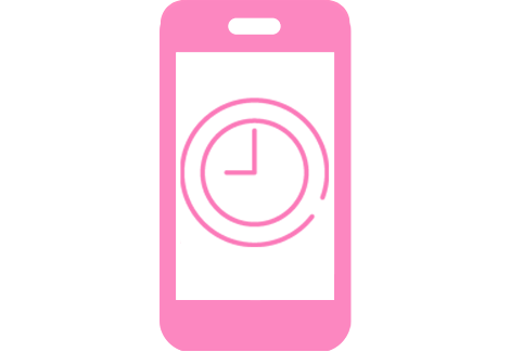 スマホイラスト