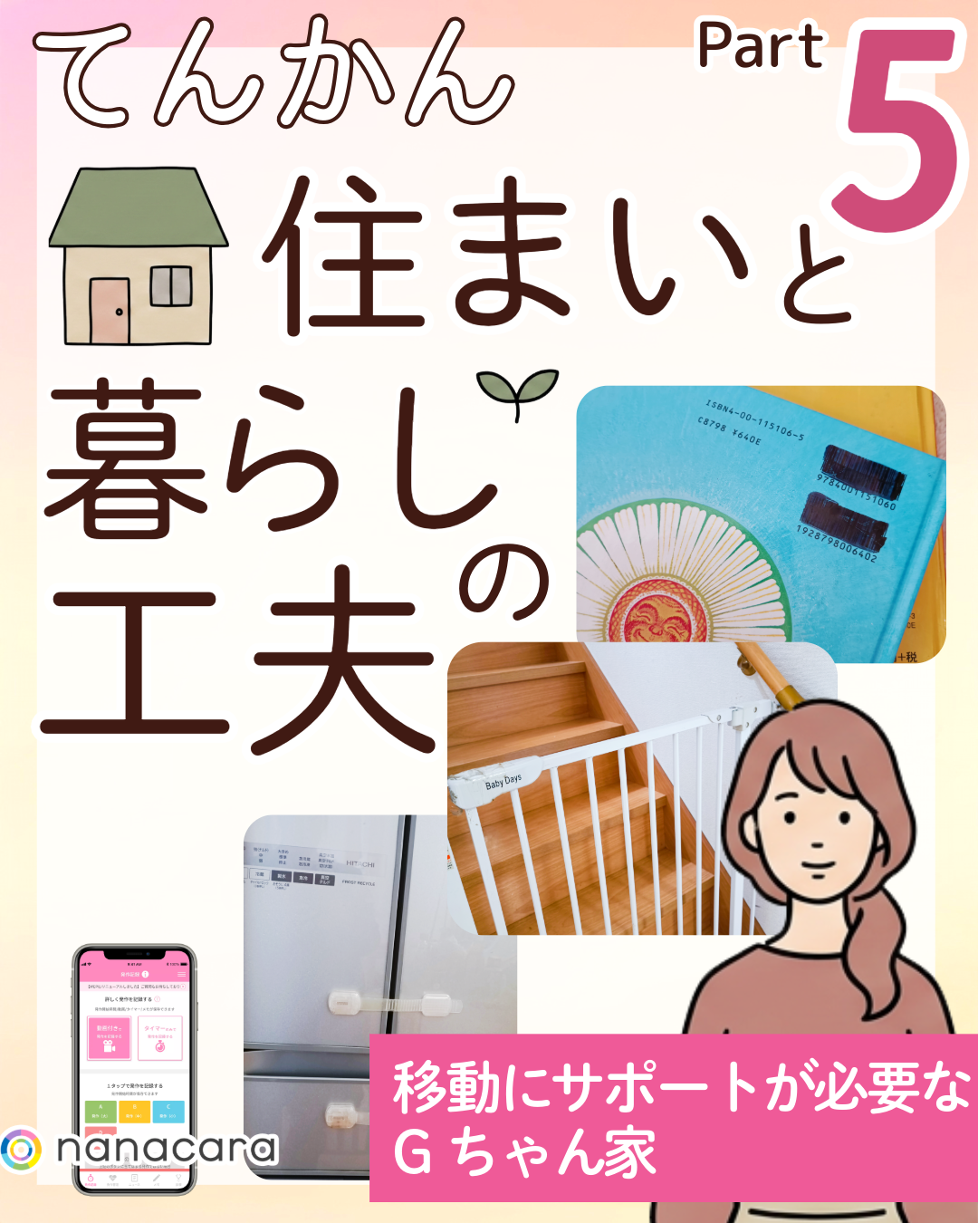 移動に​サポートが​必要な​Gちゃん​家