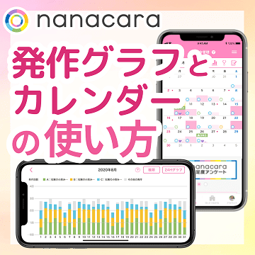 発作グラフとカレンダーの機能の使い方